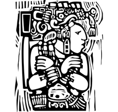 Maya Torso vector image