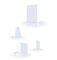 Box templates vector image