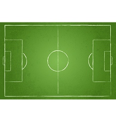 Soccer field background vector image