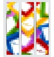 Set of banners vector image