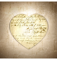 Vintage Heart vector image