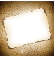 Burned Empty Paper vector image