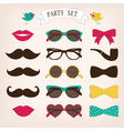 Party set vector image