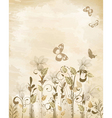 Vintage background vector image
