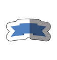 Color symbol ribbon icon Color symbol ribbon icon vector image