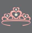 Princess crown vector image
