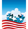 Fourth of July vector image
