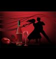 Dancers vector image