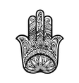 hamsa hand drawn symbol decorative amulet vector image vector image