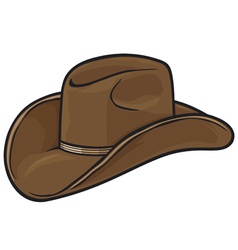 Cowboy hat vector image