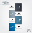 Design infographics vector image
