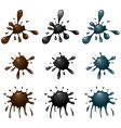 Drops and splats vector image