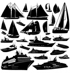 Sea transportation vector image