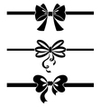 Ribbon set vector image