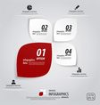 Infographics design vector image