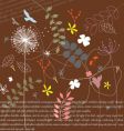 Nature background vector image