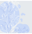 Herbal background vector image