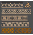 Celtic knots vector image