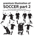 Premium Soccer Part 2 vector image