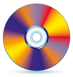 CD disk vector image