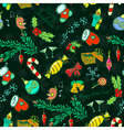 Christmas seamless vector image