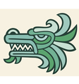 Dragon head vector image