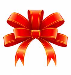 Christmas gift decoration vector image