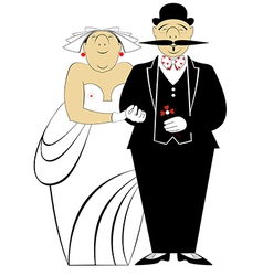 Wedding vector image