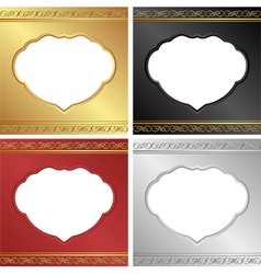 Vintage frames Vintage frames vector image
