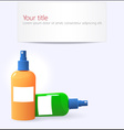 Sunscreen vector image