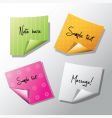 Papers vector image