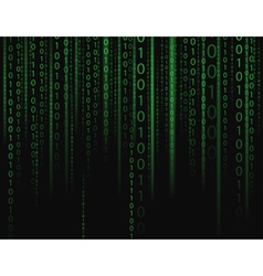 Binary stream vector image