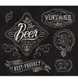 Vintage Elements for bar vector image
