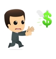 Funny cartoon boss vector image