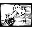Circus Cannon vector image