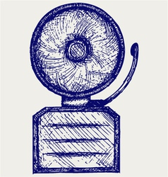 Alarm bell Alarm bell vector image