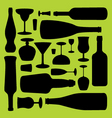 Drink set vector image