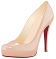 A shoe vector image