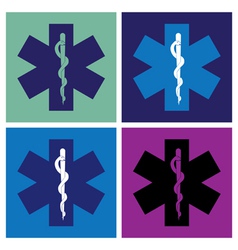 Medical icons vector image