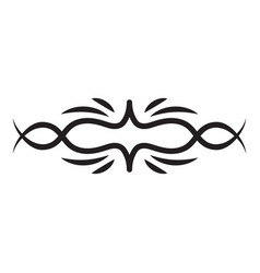Decorative line ornament element Royalty Free Vector Image