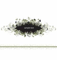 Vintage frame for your design vector image