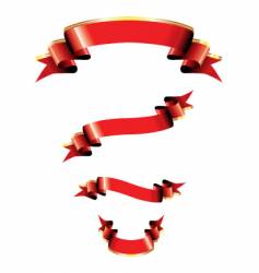 Ribbon vector image