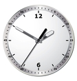 Wall clock vector image
