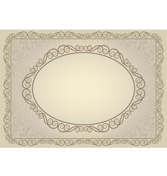 Vintage background vector image