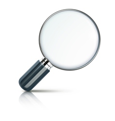 Magnifying glass vector image