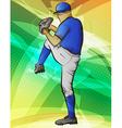 Baseball Pitcher vector image
