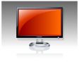 Lcd monitor vector image