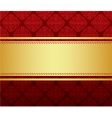 Background gold vector image