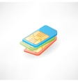 Sim card Sim card vector image