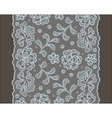 Seamless lace pattern flower vintage background vector image